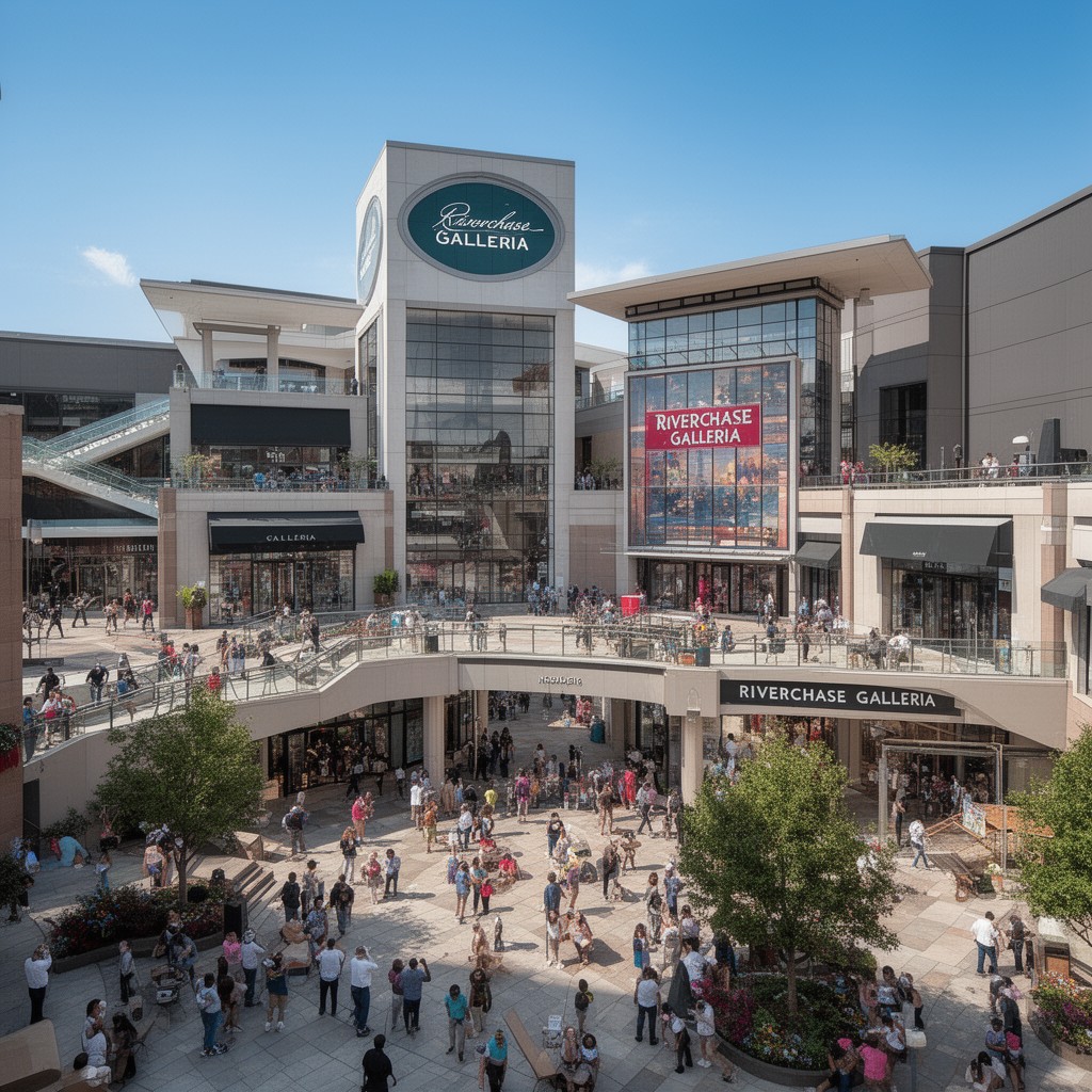 AI-generated illustration of Riverchase Galleria