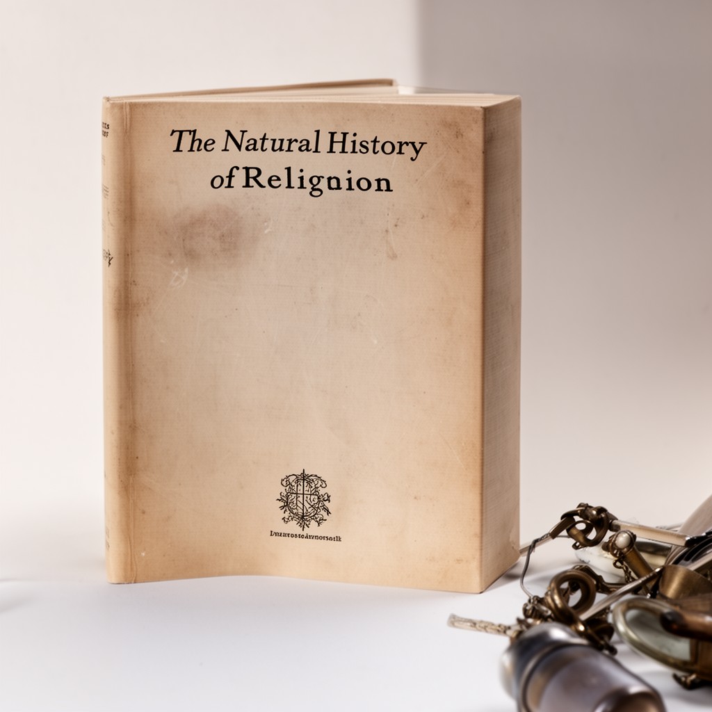 AI-generated illustration of The Natural History of Religion