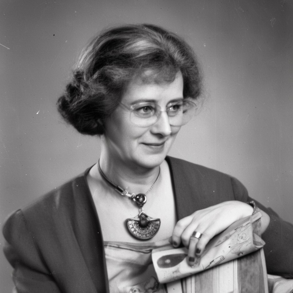 AI-generated illustration of Ruth Benedict