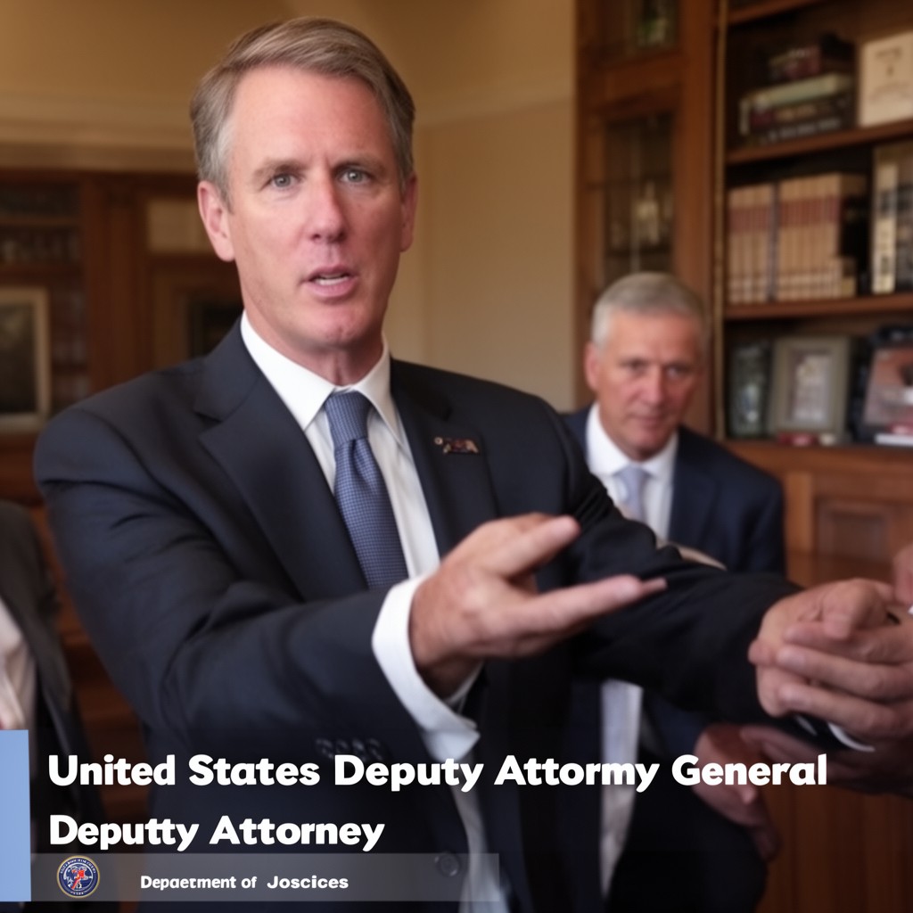 AI-generated illustration of United States Deputy Attorney General