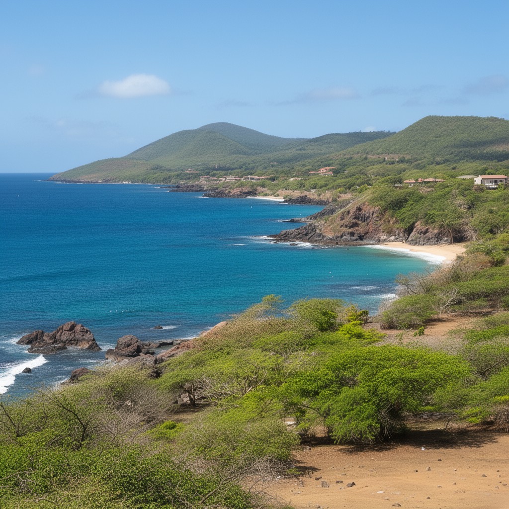 AI-generated illustration of Culebra National Wildlife Refuge