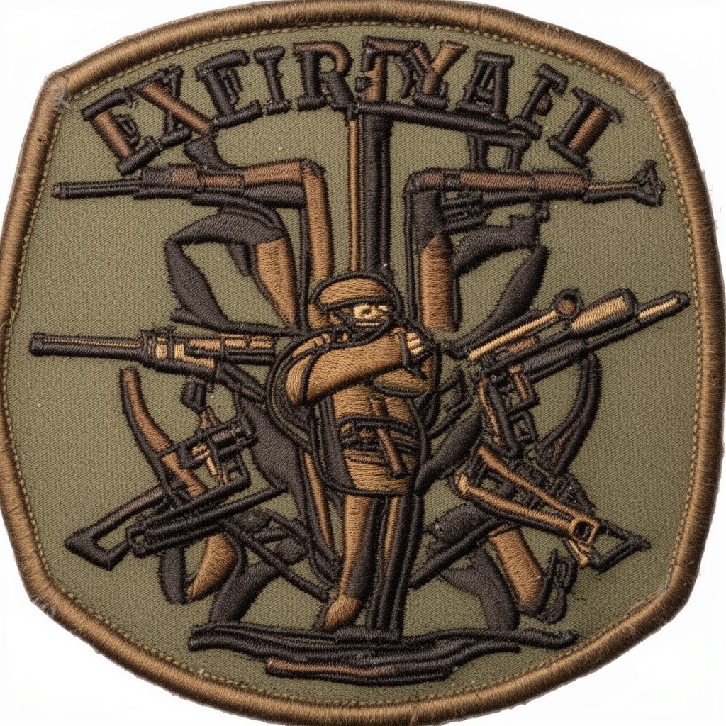 AI-generated illustration of Expert Infantryman Badge