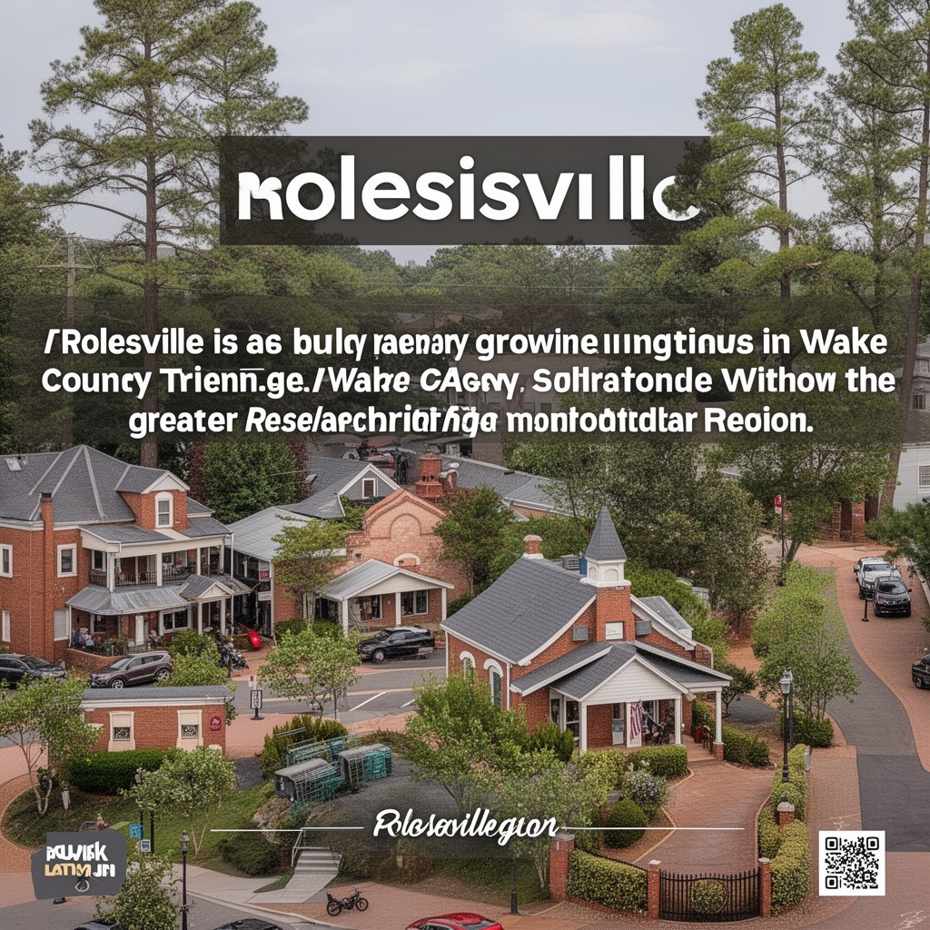 AI-generated illustration of Rolesville