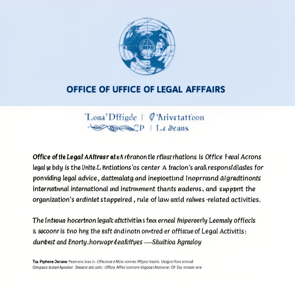 AI-generated illustration of Office of Legal Affairs