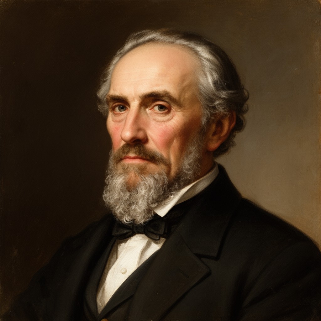 AI-generated illustration of Herman Melville