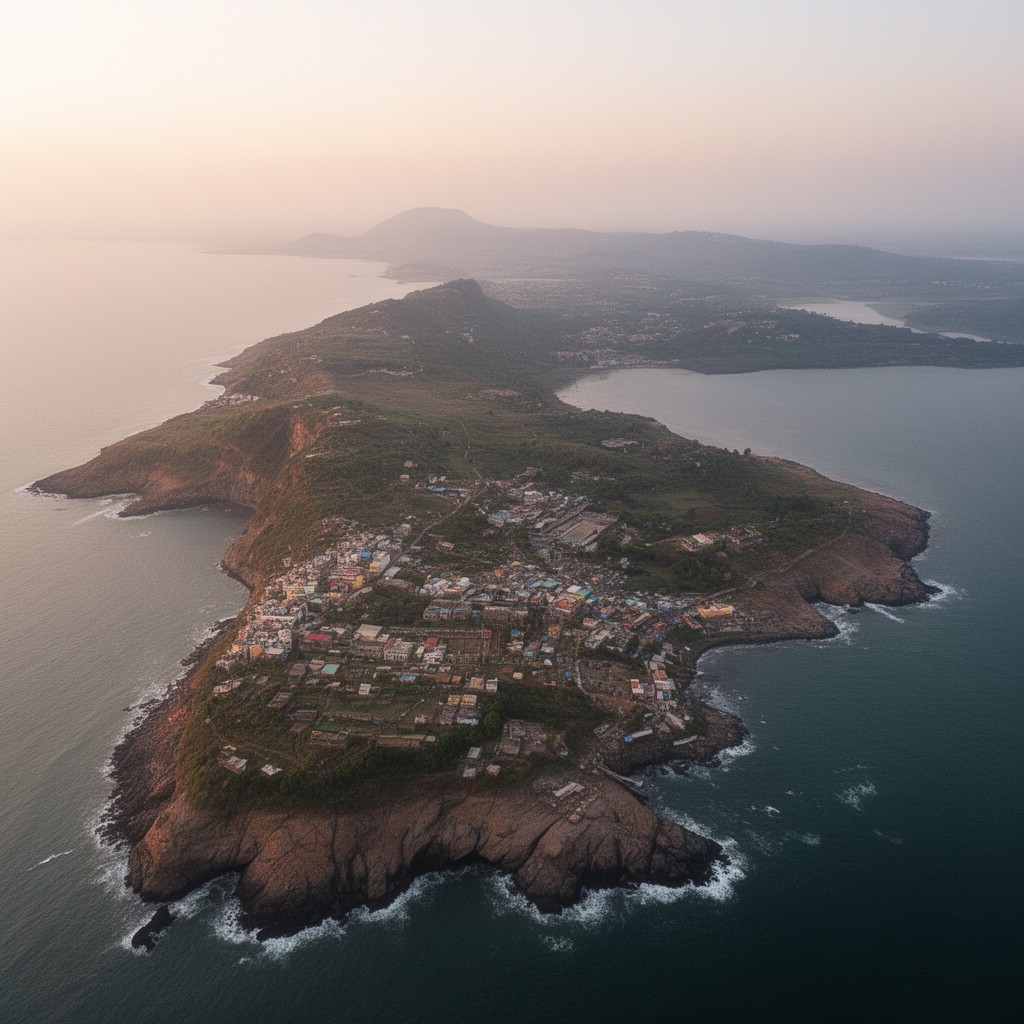 AI-generated illustration of Kathiawar Peninsula