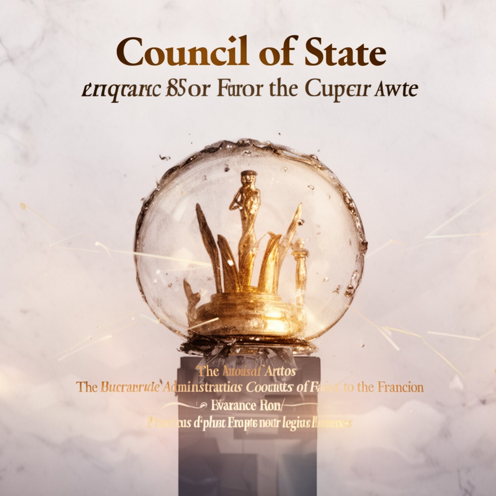 AI-generated illustration of Council of State of France