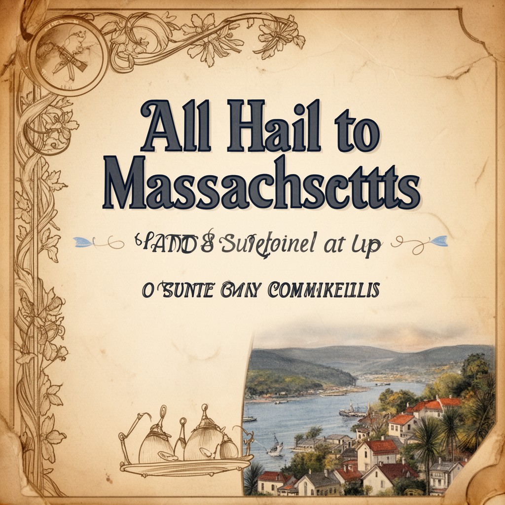 AI-generated illustration of All Hail to Massachusetts