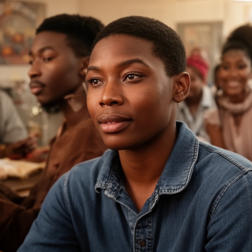 AI-generated illustration of Black Americans