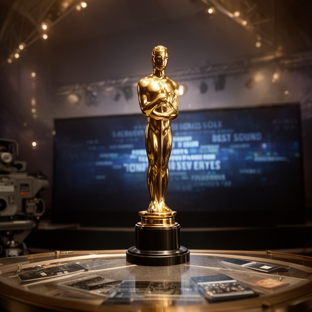 AI-generated illustration of Academy Award for Best Sound