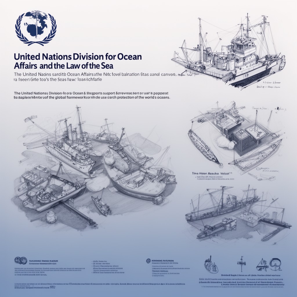 AI-generated illustration of United Nations Division for Ocean Affairs and the Law of the Sea