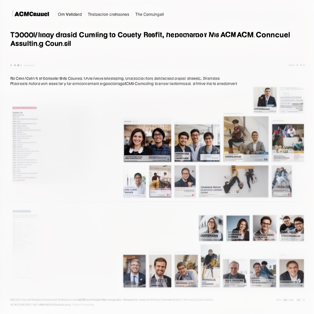 AI-generated illustration of ACM Council