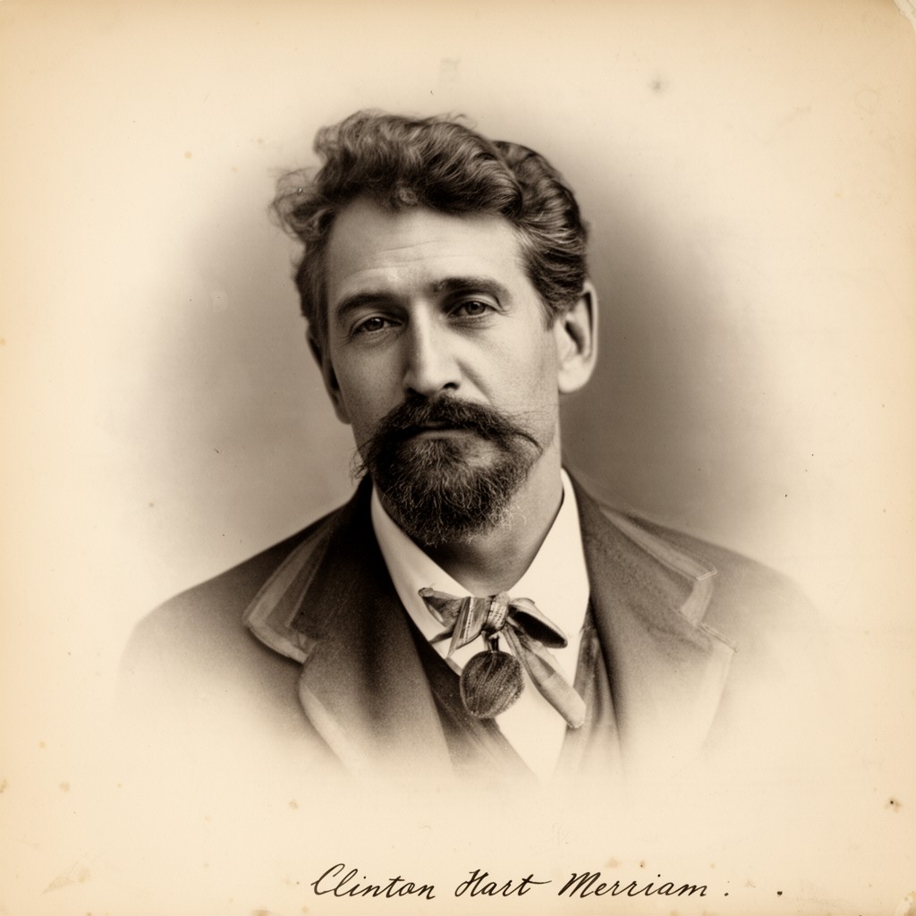 AI-generated illustration of Clinton Hart Merriam