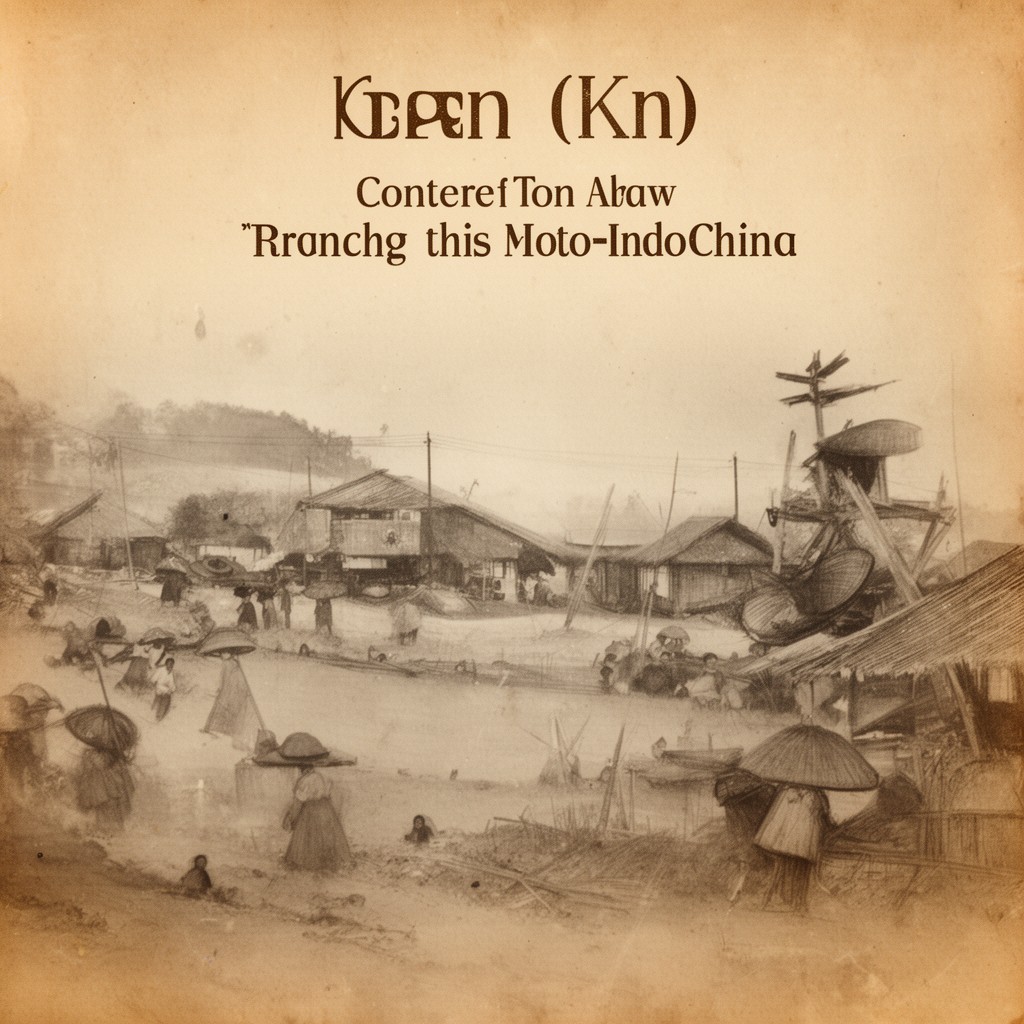 AI-generated illustration of Tonkin