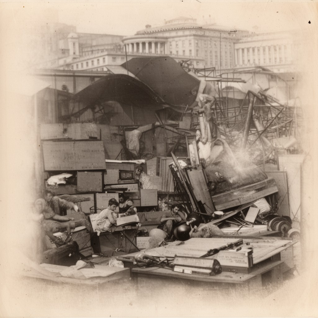 AI-generated illustration of United States Department of Commerce and Labor