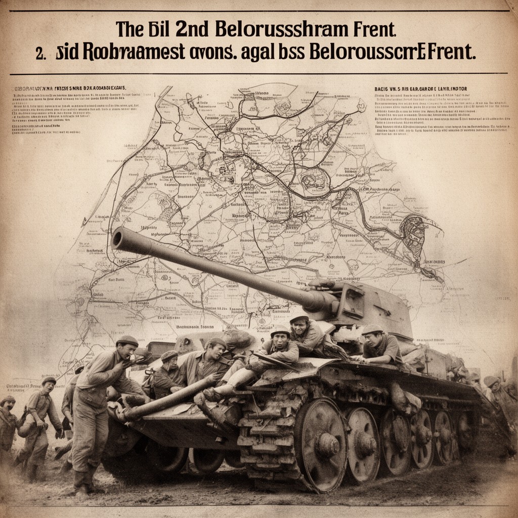AI-generated illustration of 2nd Belorussian Front