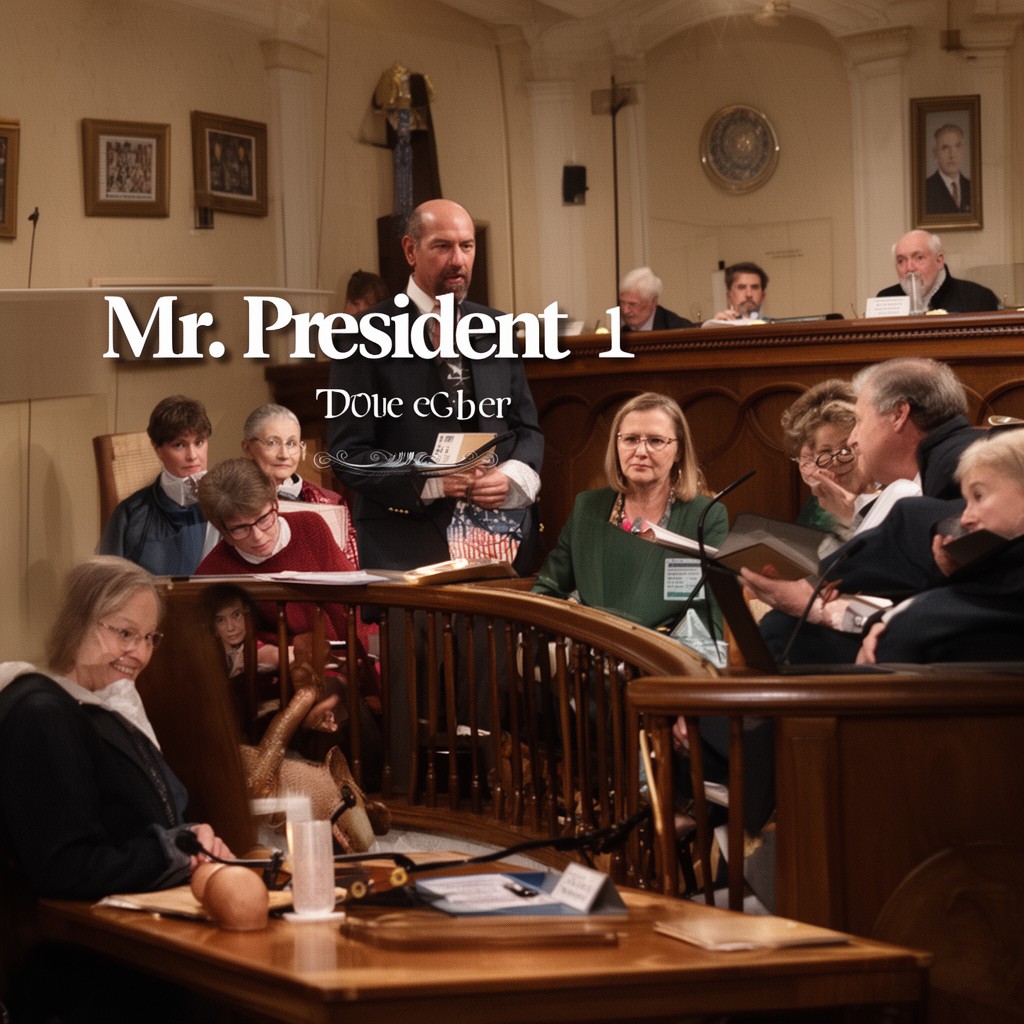 AI-generated illustration of Mr. President
