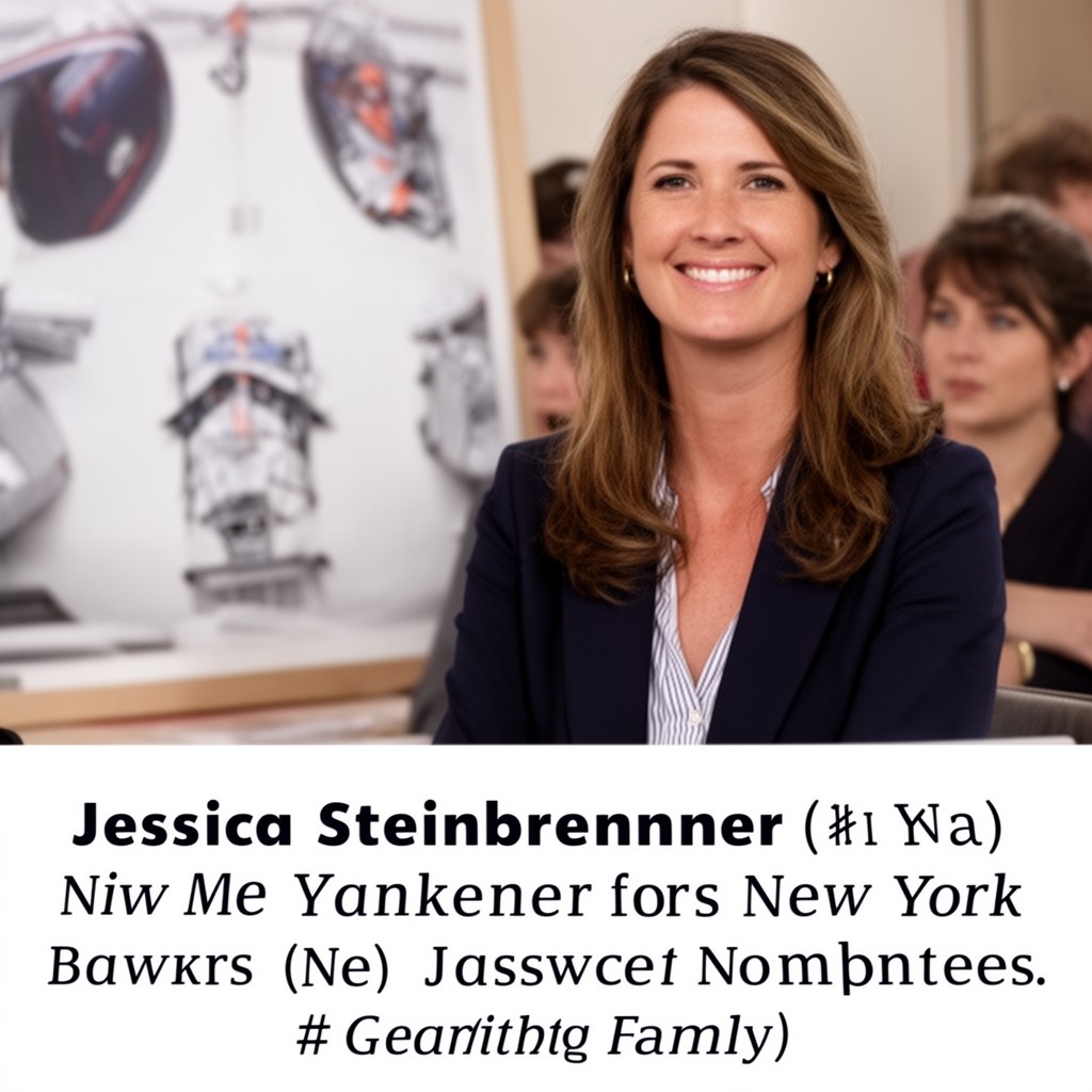 AI-generated illustration of Jessica Steinbrenner