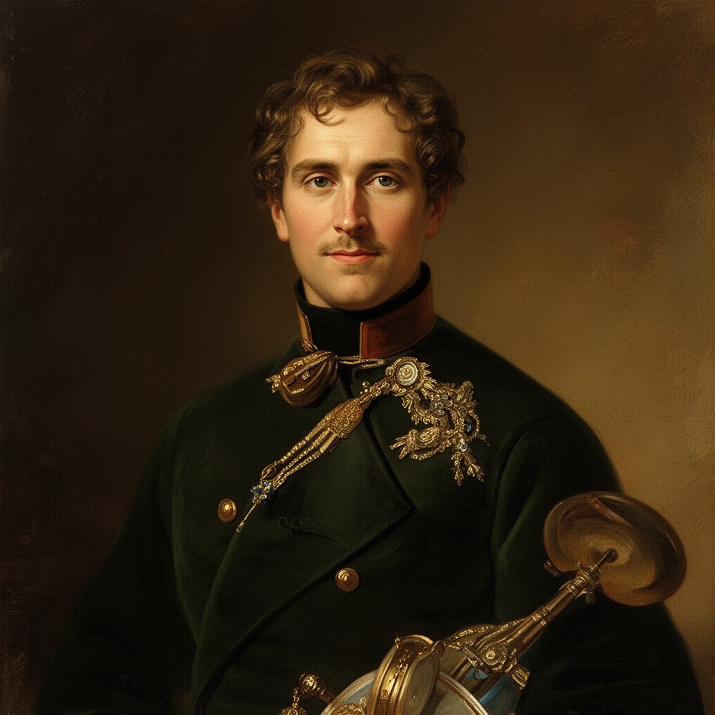 AI-generated illustration of Peter II of Russia