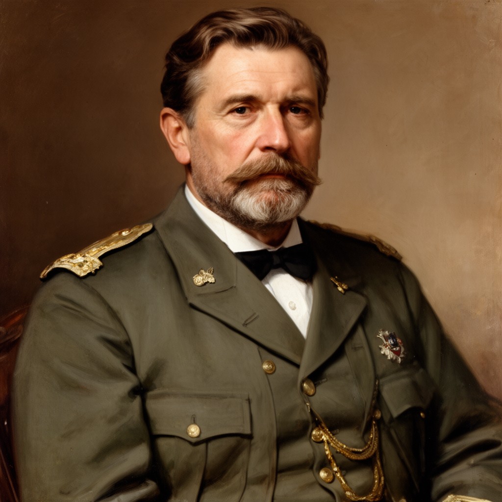 AI-generated illustration of Ulysses S. Grant