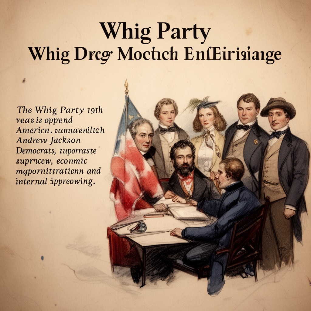 AI-generated illustration of Whig Party
