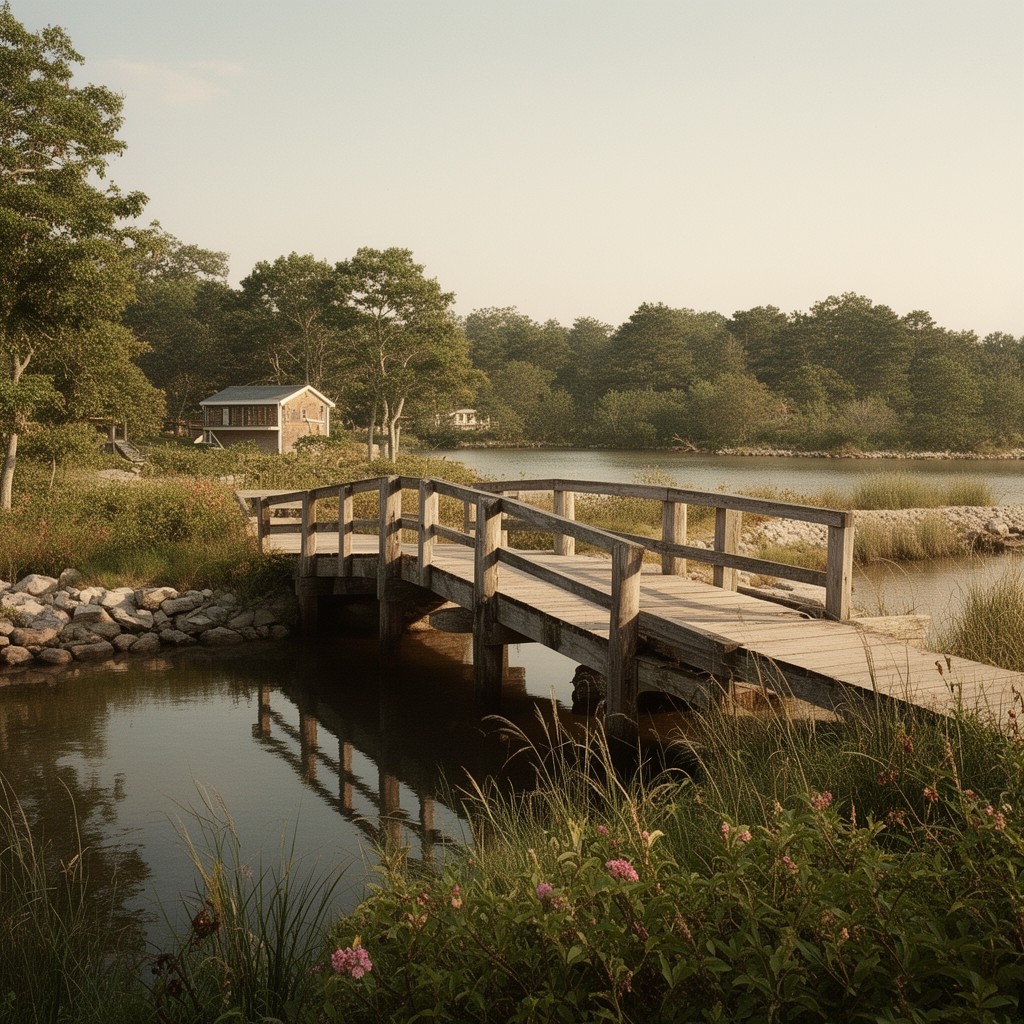 AI-generated illustration of Dike Bridge