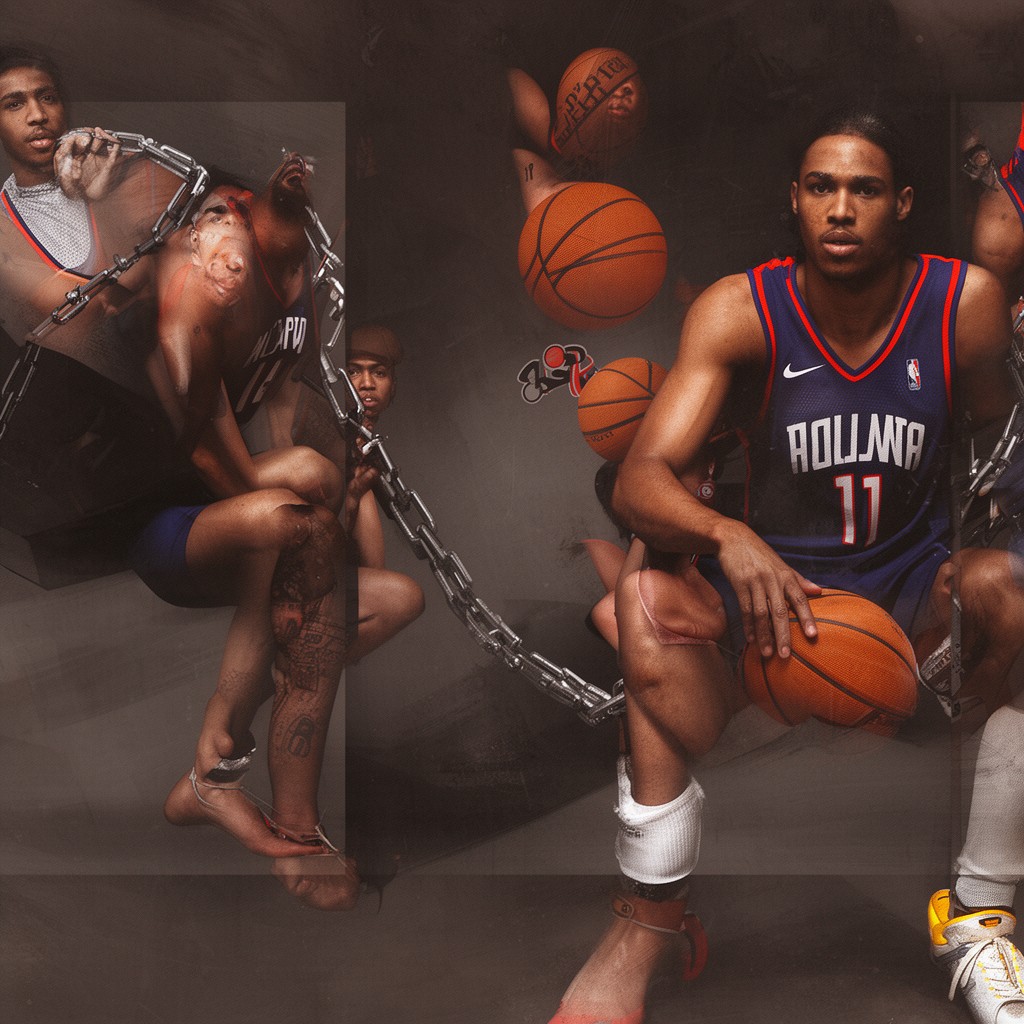 AI-generated illustration of Atlanta Hawks