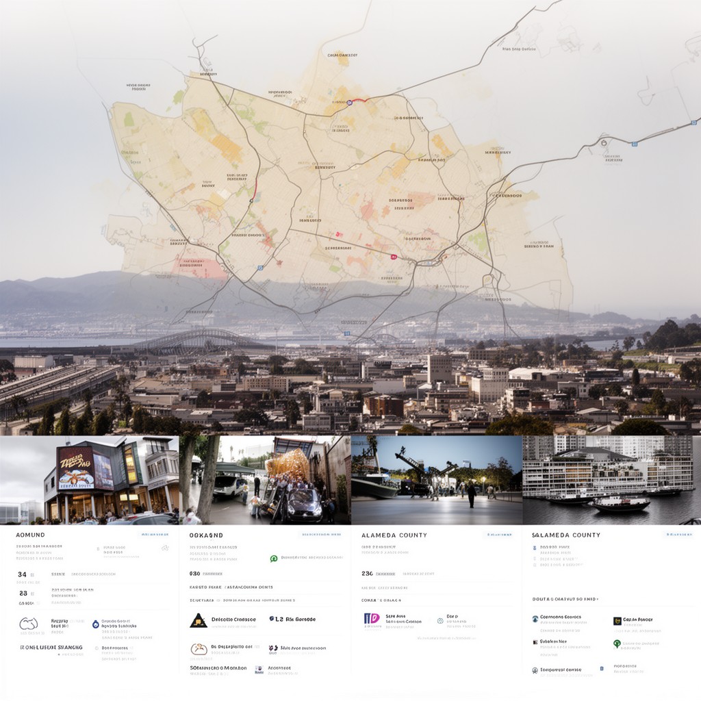 AI-generated illustration of Alameda County