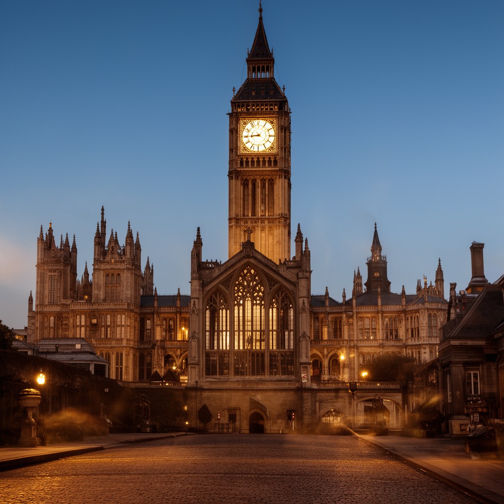 AI-generated illustration of Parliament of England