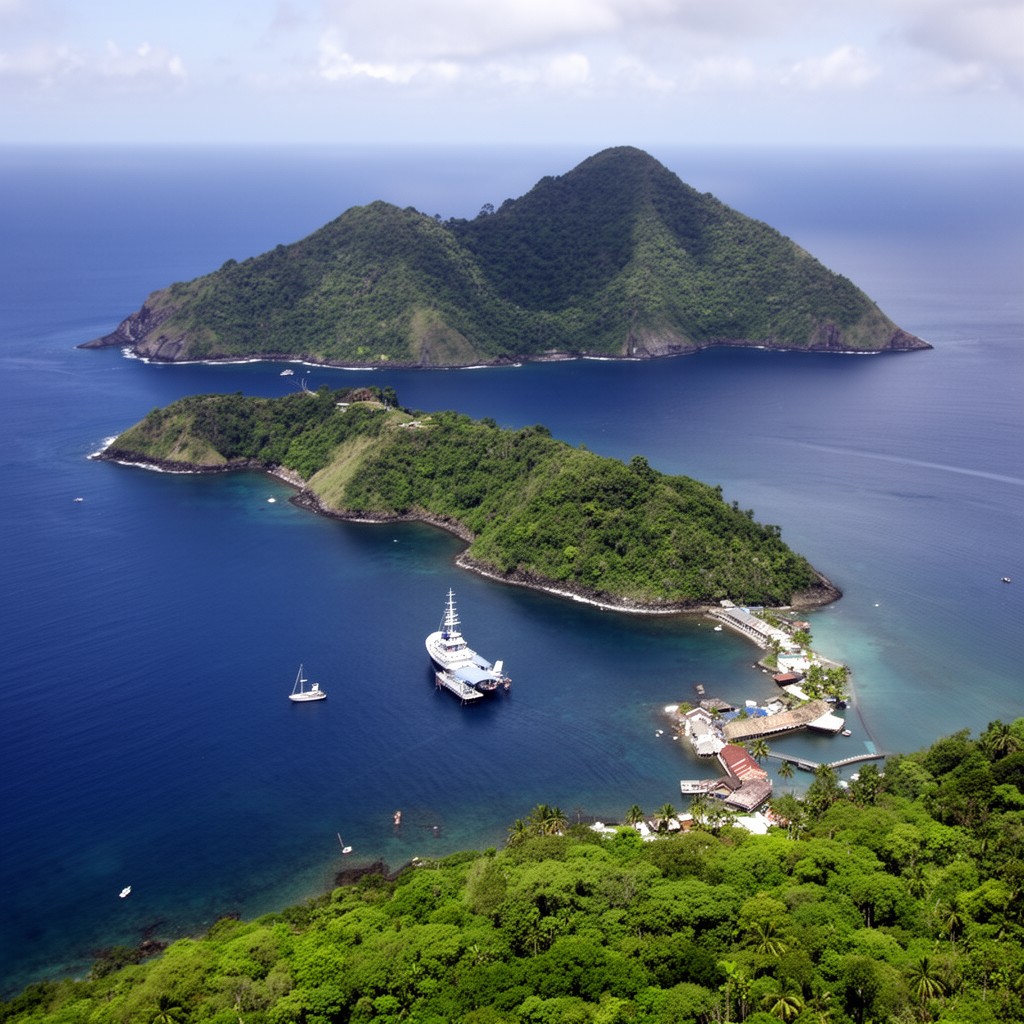 AI-generated illustration of Windward Islands