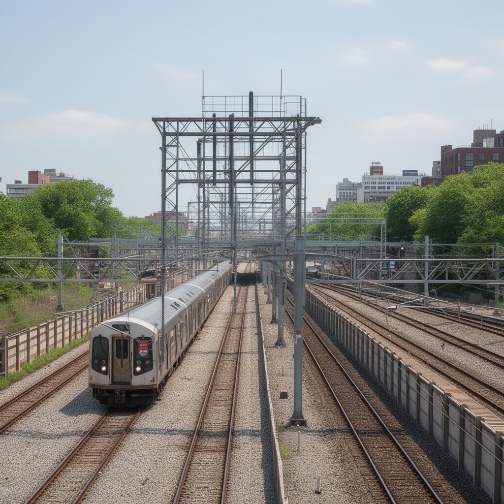 AI-generated illustration of Long Island Rail Road Main Line