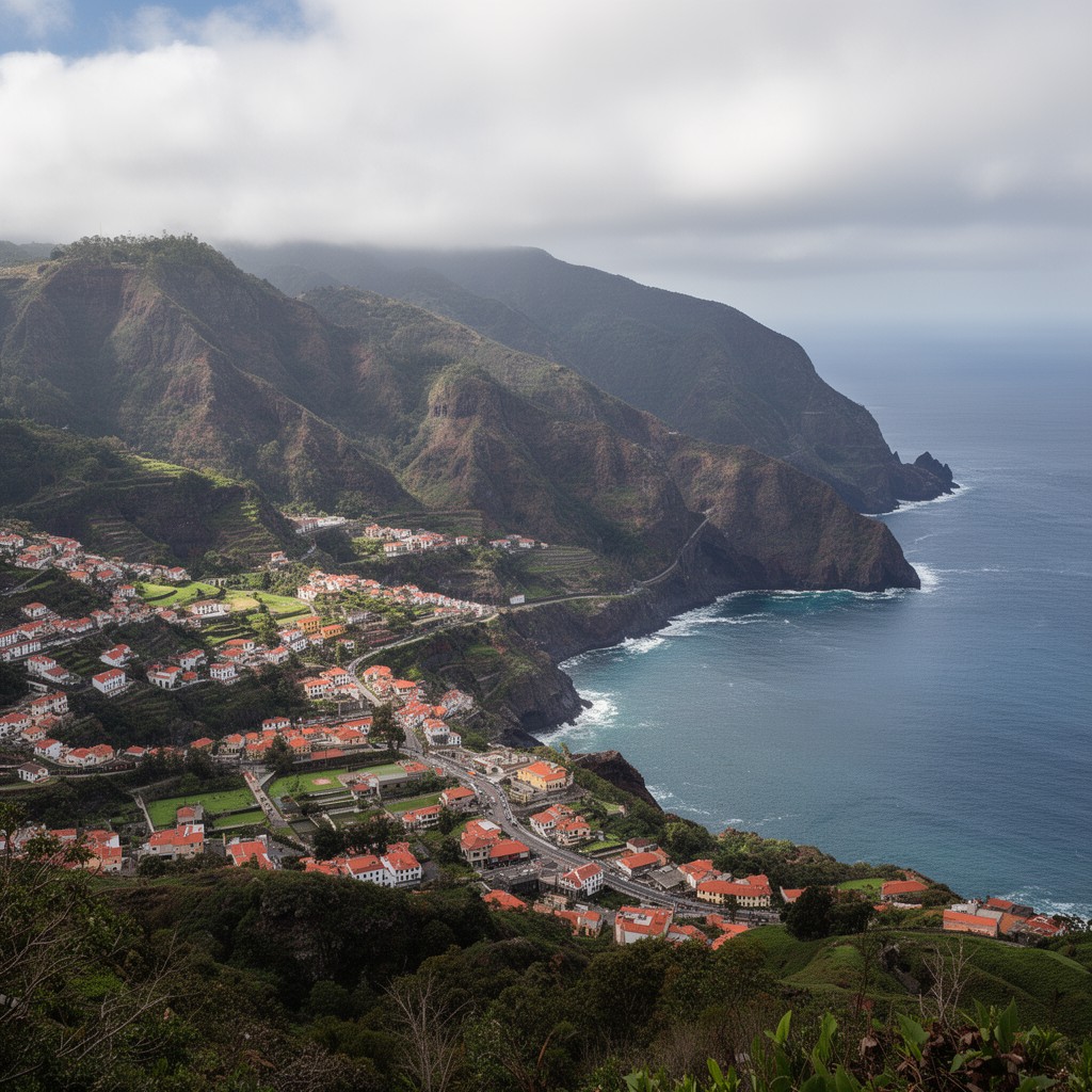 AI-generated illustration of Madeira