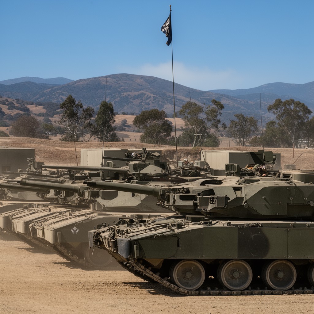 AI-generated illustration of Marine Corps Base Camp Pendleton
