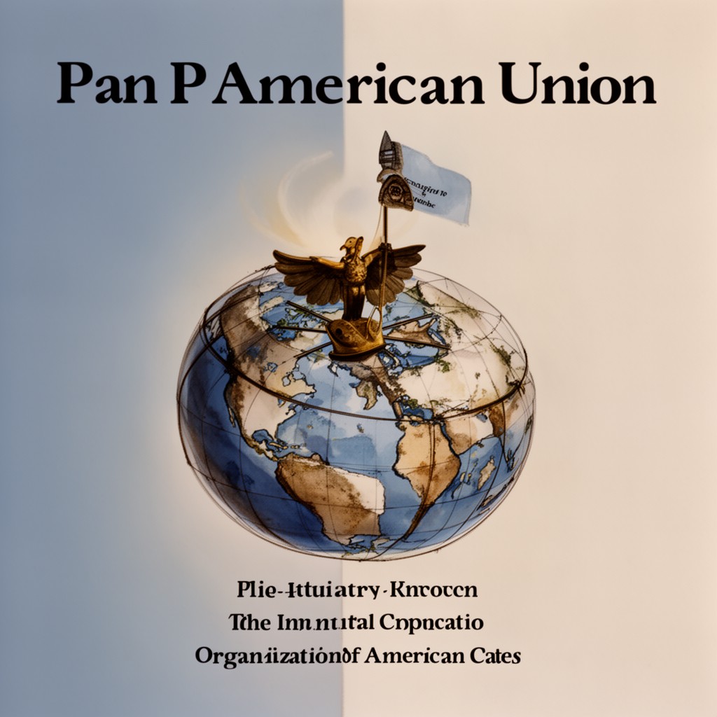 AI-generated illustration of Pan American Union