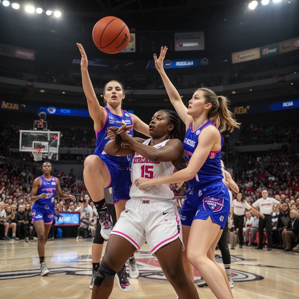 AI-generated illustration of NCAA Division I Women’s Basketball Tournament