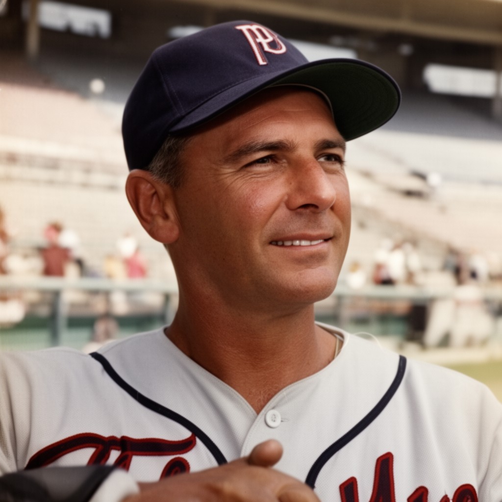 AI-generated illustration of Tito Francona