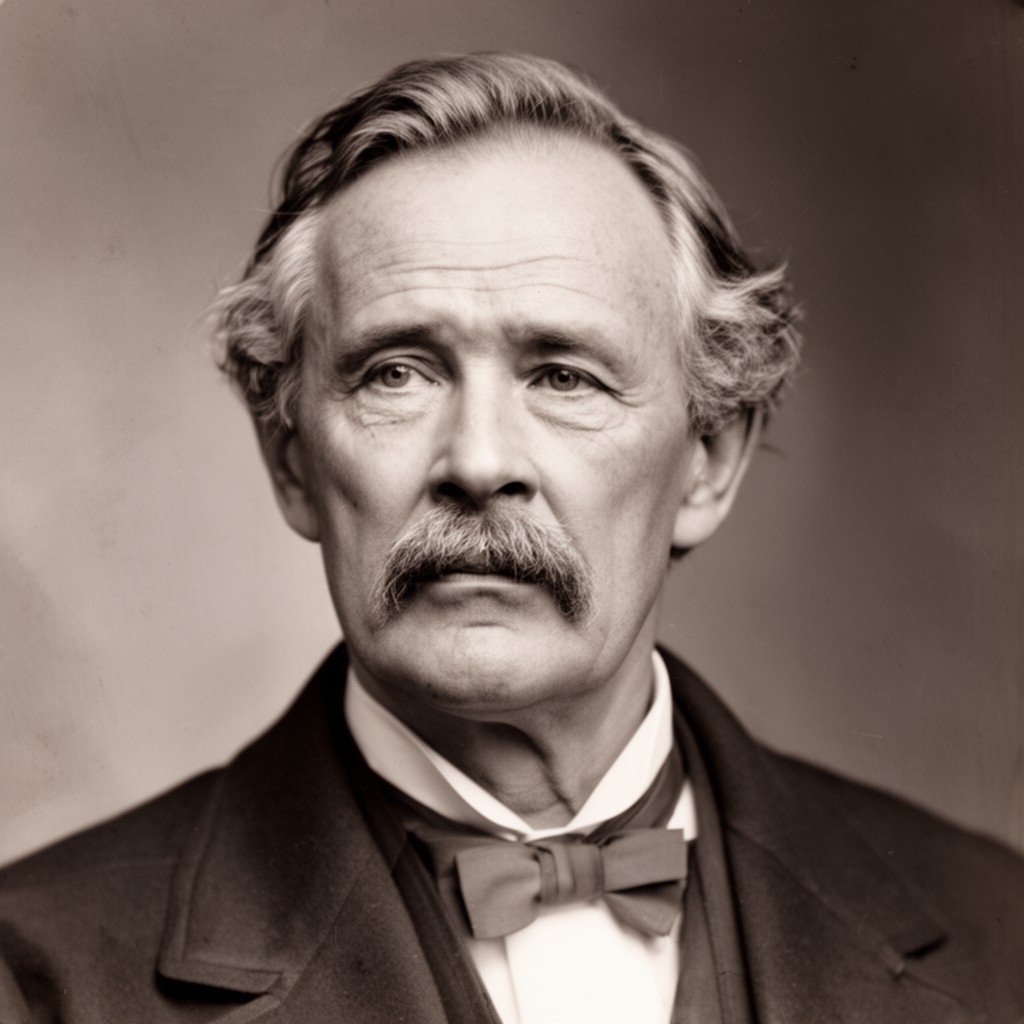 AI-generated illustration of Henry Ward Beecher