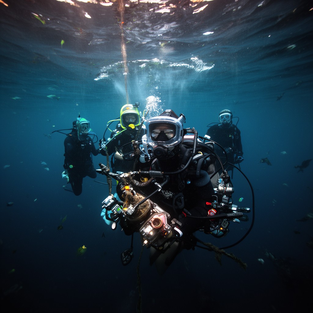 AI-generated illustration of Mariana Trench Marine National Monument