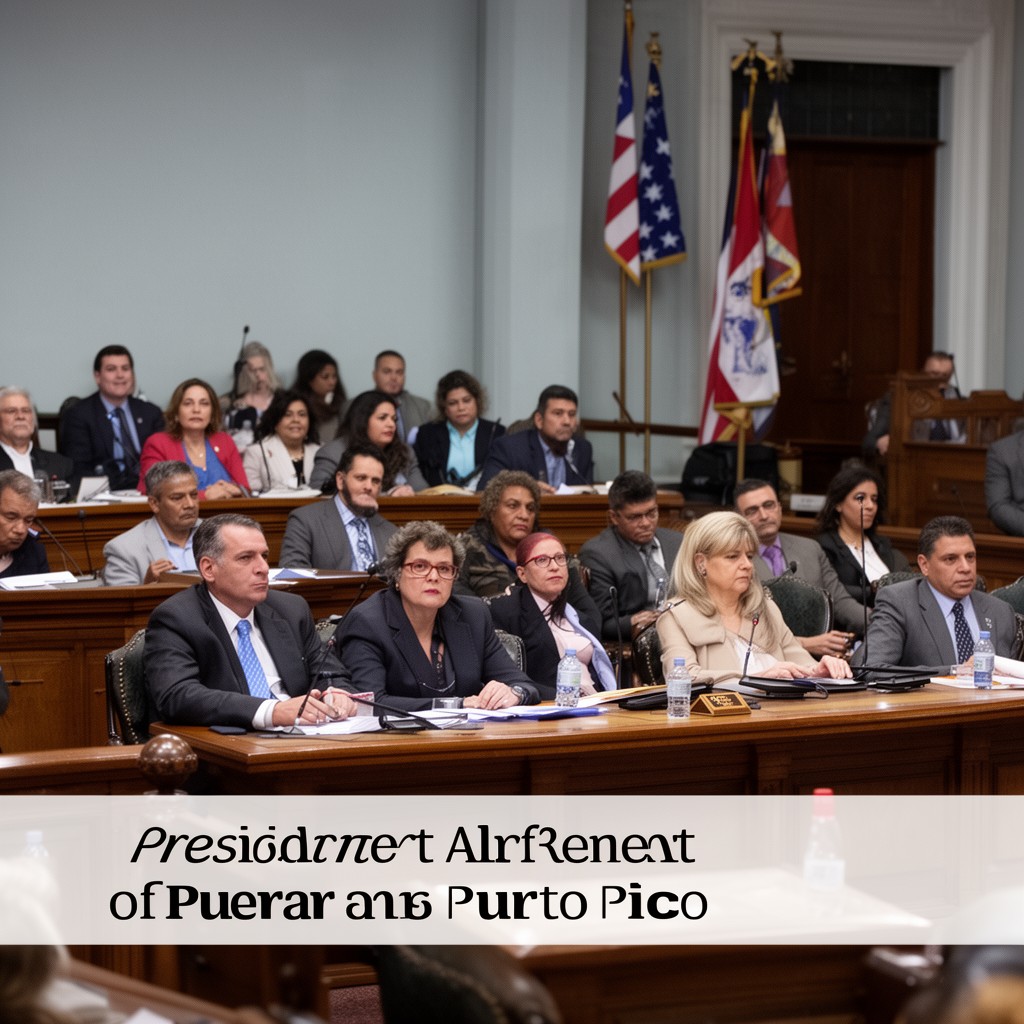 AI-generated illustration of President of the Senate of Puerto Rico