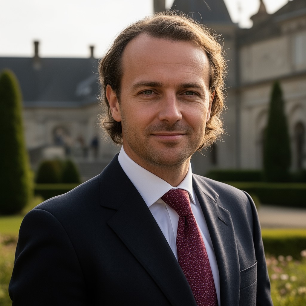 AI-generated illustration of Prince Laurent of Belgium