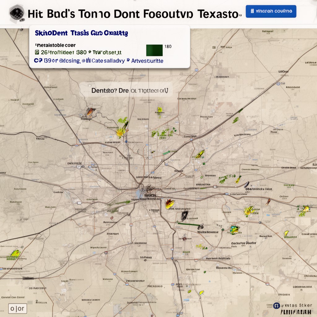 AI-generated illustration of Denton County, Texas