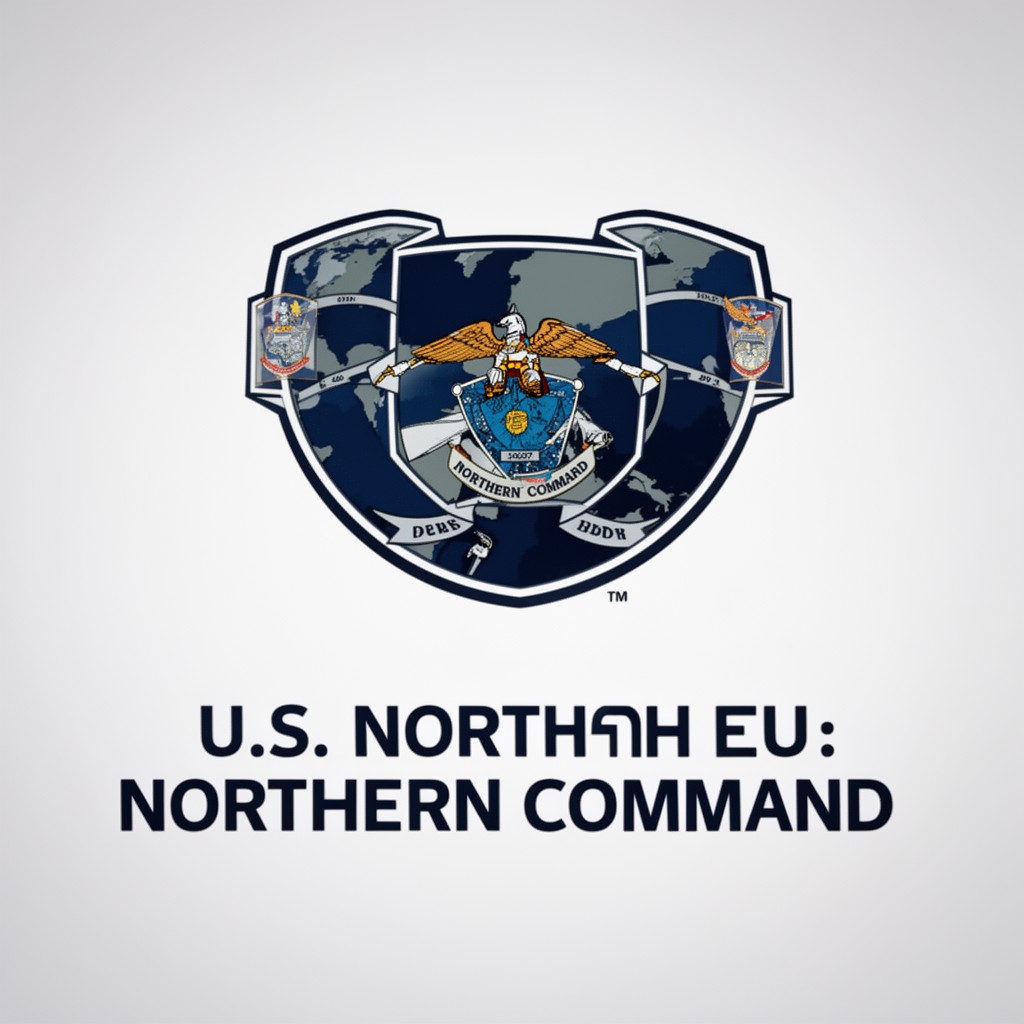 AI-generated illustration of U.S. Northern Command