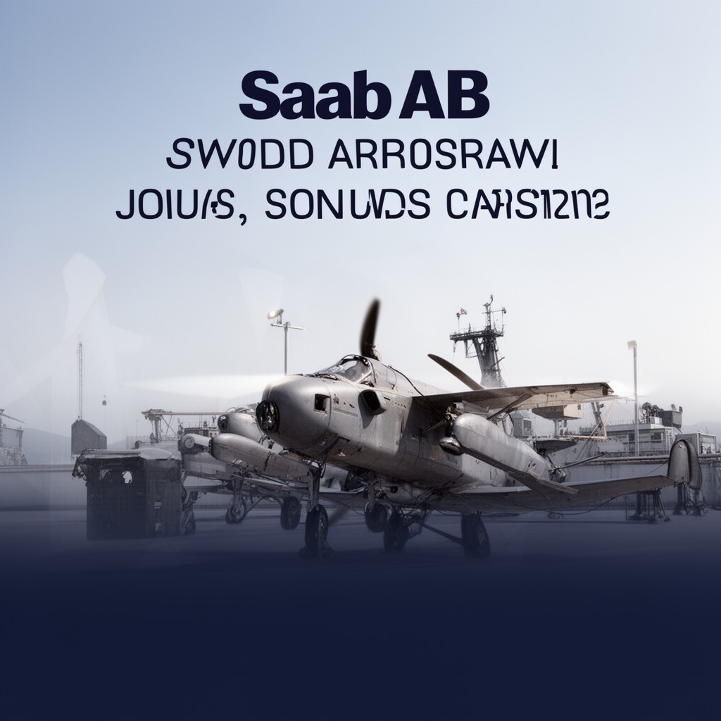 AI-generated illustration of Saab AB