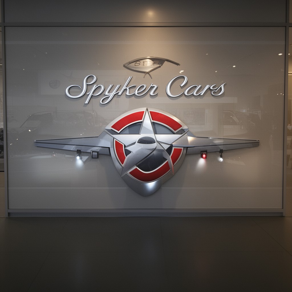 AI-generated illustration of Spyker Cars