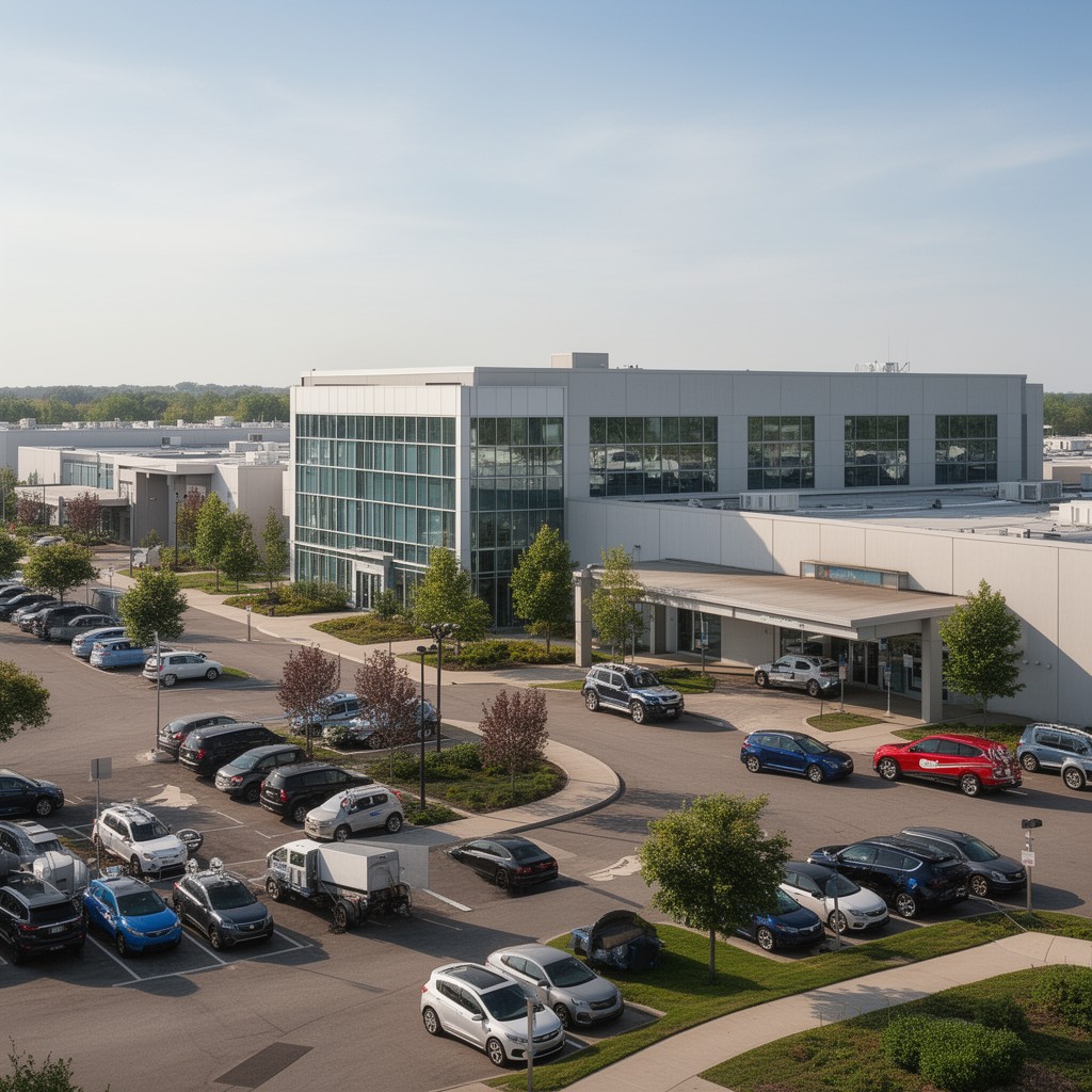 AI-generated illustration of Orion Assembly, Michigan, United States