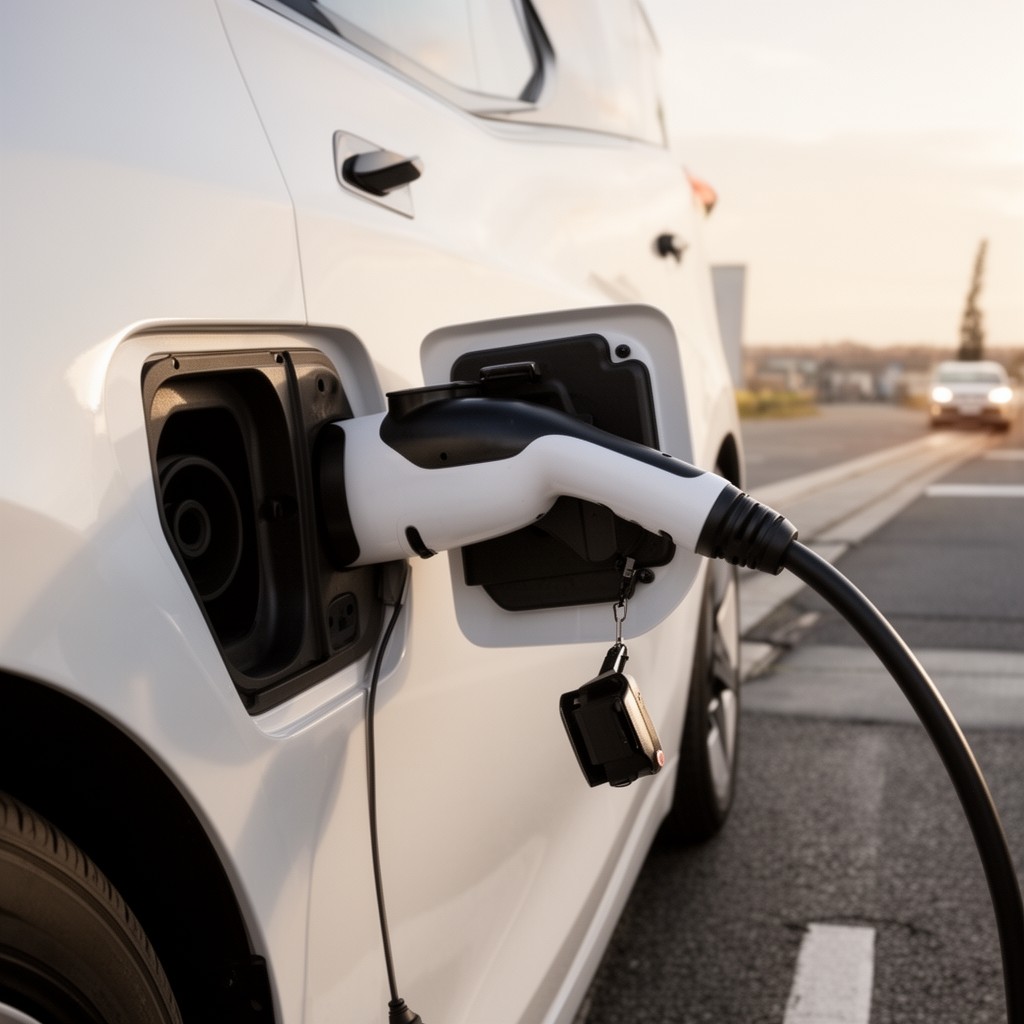 AI-generated illustration of CCS (Combined Charging System)