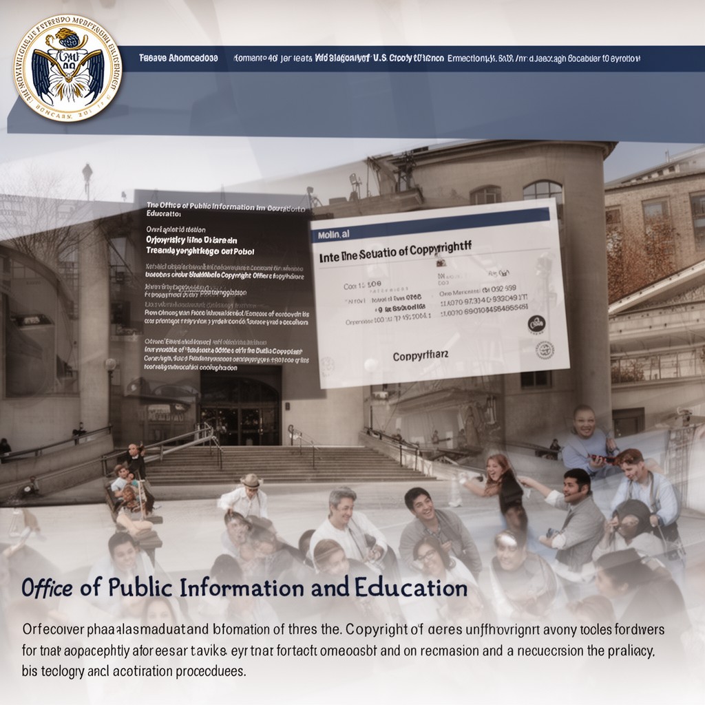 AI-generated illustration of Office of Public Information and Education