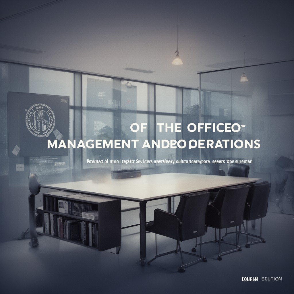 AI-generated illustration of Office of Management and Operations