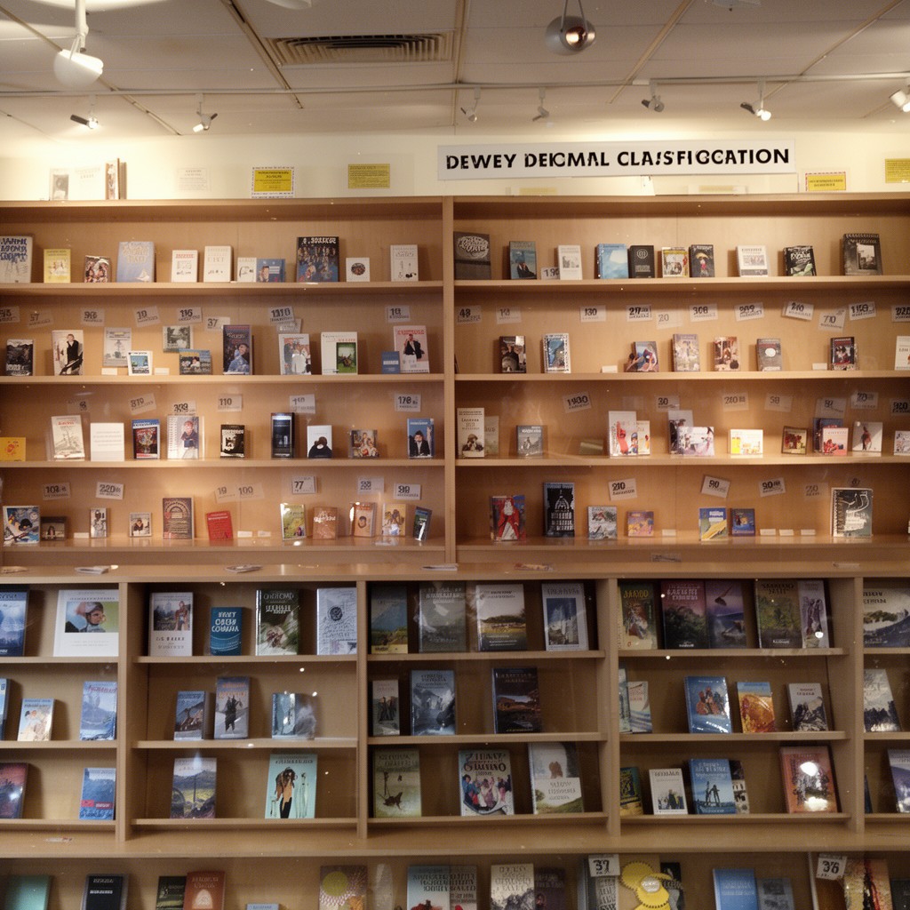 AI-generated illustration of Dewey Decimal Classification