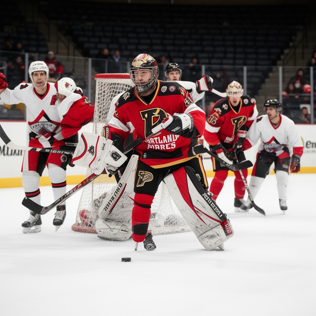 AI-generated illustration of Portland Pirates